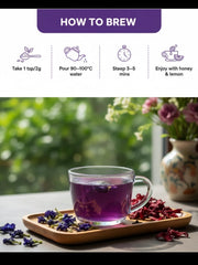 Auzma Blue Pea Flower Tea - 100Gm