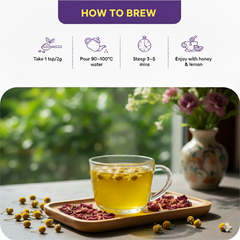Auzma Yellow Tea - 100Gm