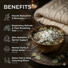 Auzma Earthy Whisper for Fresh Serenity - 125Gm