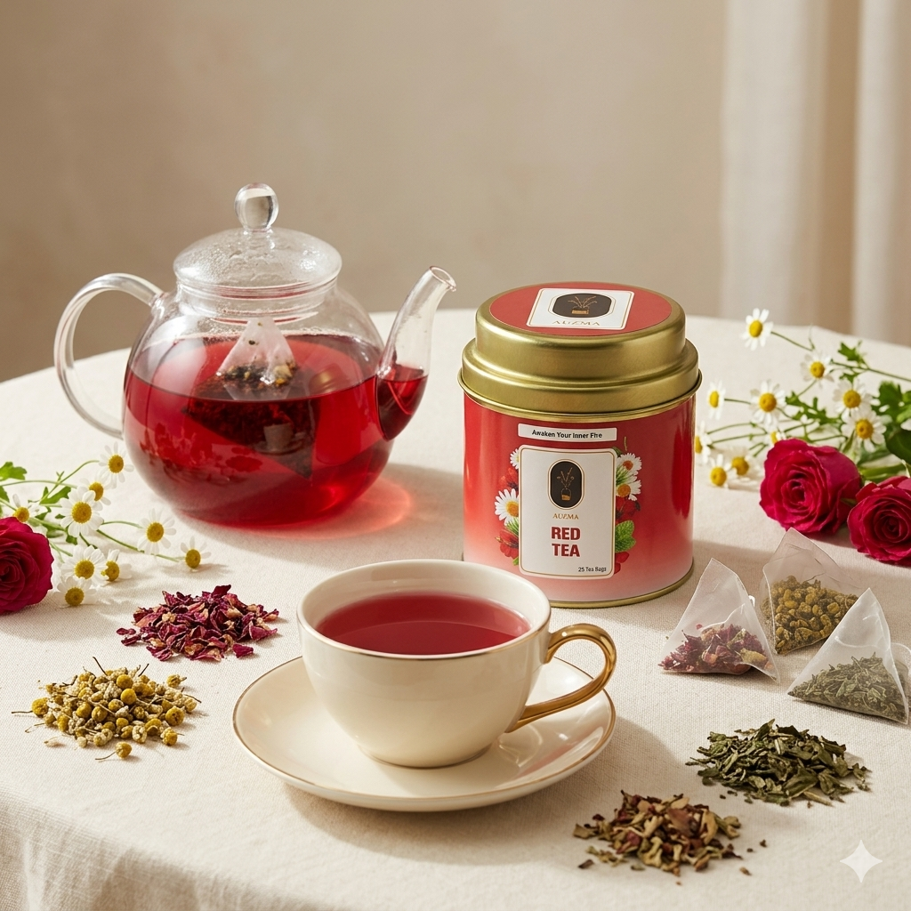 Auzma Red Tea Bags - 25 Tea Bags